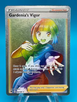Gardenia's Vigor 202/189 Rainbow Secret Rare - 2022 Pokemon Astral Radiance - Image 1