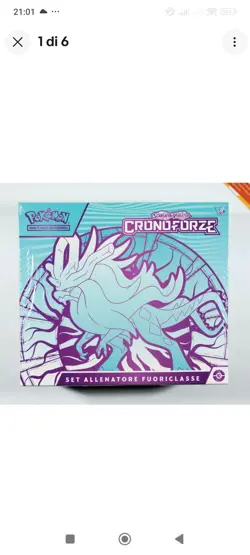 ✅ Set Allenatore Fuoriclasse Cronoforze ITA - Sigillato - ETB Pokemon - Image 1