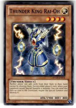 Thunder King Rai-Oh RYMP-EN074 Ra Yellow Mega Pack-Unlimited NM - Image 1
