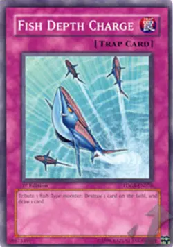 Fish Depth Charge - TDGS-EN078 - Common - Unlimited Edition x1 - Near Mint - Image 1