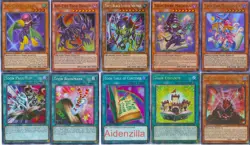 Yugioh Toon Deck - Kingdom Black Luster Soldier Bookmark Page-Flip Pegasus - Image 1