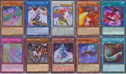 Yugioh Harpie Deck - Perfumer Channeler Cyber Slash Harpist Oracle Dancer Queen - Image 1