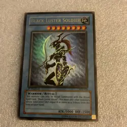 YUGIOH! Black Luster Soldier 1st Edition SYE-024 Ultra Rare NA English Vintage - Image 1