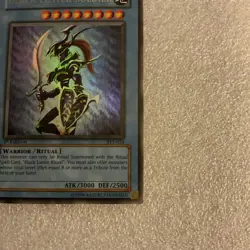 YUGIOH! Black Luster Soldier 1st Edition SYE-024 Ultra Rare NA English Vintage - Image 4