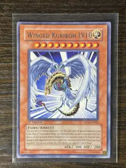 Yugioh! - Rare - Winged Kuriboh LV10 [DP1-EN006] - 1st Edition - Near Mint - Image 1