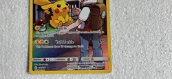 Pokemon 2019 TCG Pikachu #241/236 Cosmic Eclipse Secret Rare Card - Image 3