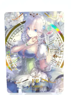 Goddess Story - Waifu FR Transparent Trading Card - Sakuya Izayoi - Image 1