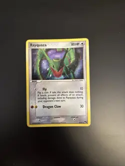 Rayquaza 3/17 Series 1 Pokemon Organized Play Holo Rare Promo Card - Image 1