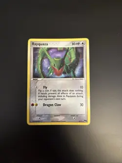 Rayquaza 3/17 Series 1 Pokemon Organized Play Holo Rare Promo Card - Image 3