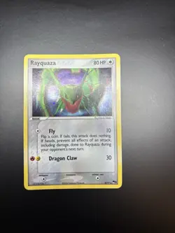 Rayquaza 3/17 Series 1 Pokemon Organized Play Holo Rare Promo Card - Image 4