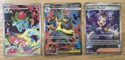Pokemon Mega Evolution Illustration Rare Bundle 3 CARDS NM - Image 1