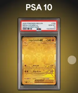 Mega Lucario 188 & Mega Gardevoir 187 Pokemon Card sequential set Psa 10 - Image 2