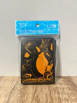 POKEMON Center Tokyo Charizard VMAX Deck Shield 64 Card Sleeves SEALED - Image 1