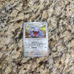 Pokemon TCG Exploud Paradox Rift 150/182 Reverse Holo Uncommon Card NM Condition - Image 1