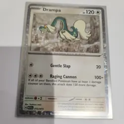 Drampa Pokemon TCG card 015/015 Holo Mcdonald's 2024 M24 - Image 1