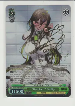"Gotcha..." Guilty Special Weiss Card NIK/S117-E046SP SP NIKKE - Image 1