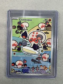 Pokemon TCG Clobbopus 207/191 Surging Sparks Illustration Rare Holo Card MINT - Image 1