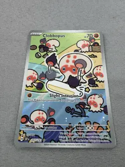 Pokemon TCG Clobbopus 207/191 Surging Sparks Illustration Rare Holo Card MINT - Image 3