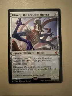 MTG - Ulamog, the Ceaseless Hunger - Battle for Zendikar - NM - Image 1