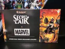 MTG Secret Lair Spider-Man: Venom Unleashed Colors Non-Foil Factory Sealed - Image 1