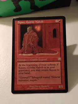 Squee, Goblin Nabob Mercadian Masques Regular - Image 1