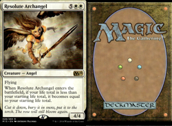 Magic the Gathering -MTG- Resolute Archangel lp - Image 1