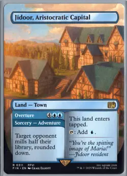 Jidoor, Aristocratic Capital (Borderless) R FINAL FANTASY 311 NM - Image 1