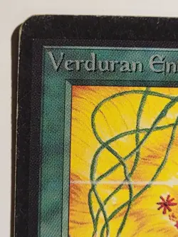 Verduran Enchantress Beta MTG Magic the Gathering 1993 Illus. Kev Brockschmidt - Image 2