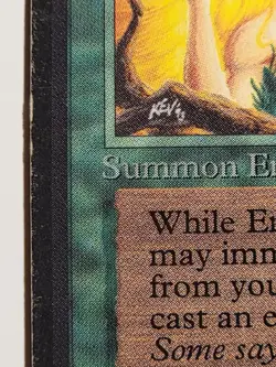 Verduran Enchantress Beta MTG Magic the Gathering 1993 Illus. Kev Brockschmidt - Image 5