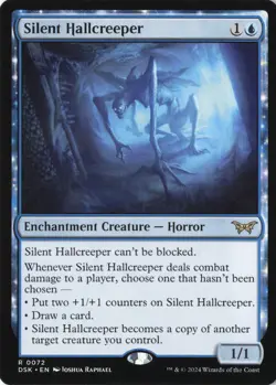 Silent Hallcreeper R Duskmourn: House of Horror 72 NM - Image 1