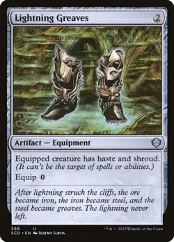 Lightning Greaves U Starter Commander Decks 269 Normal LP - Image 1