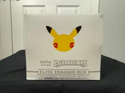 Pokemon TCG: 25th Anniversary Celebrations Elite Trainer Box (2021) 820650809439 - Image 1