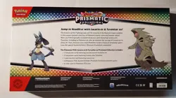 Pokemon Prismatic Evolutions Lucario/Tyranitar EX Prem Collection(FREE SHIPPING) - Image 2