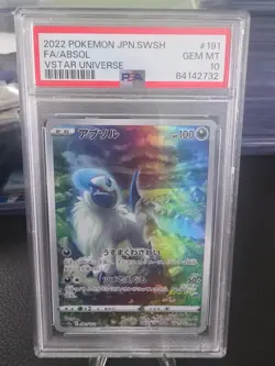 2022 Pokemon JPN SWSH FA/Absol VSTAR Universe Full Art PSA 10 - Image 1