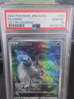 2022 Pokemon JPN SWSH FA/Absol VSTAR Universe Full Art PSA 10 - Image 2