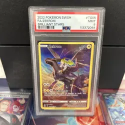Pokemon TCG Brilliant Stars Zekrom Full Art #TG05/TG30 PSA 9 MINT - Image 1