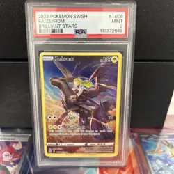 Pokemon TCG Brilliant Stars Zekrom Full Art #TG05/TG30 PSA 9 MINT - Image 2