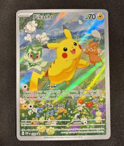 2024 Pokemon TCG - Pikachu SVP 088 Black Star Promo FA 88 Paldea Adventure Chest - Image 1
