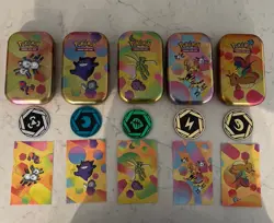 Pokemon 151 Mini Tins, Lot Of 5 - Image 3