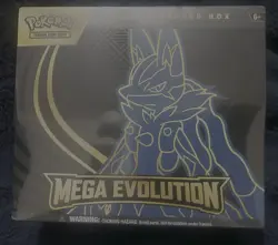 Pokemon TCG Mega Evolutions Elite Trainer Box Lucario Art New Sealed ETB - Image 1