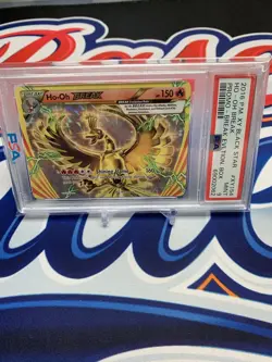Pokemon 2016 XY Black Star Promo Ho-Oh Break PSA 9 #XY154 🔥 - Image 1