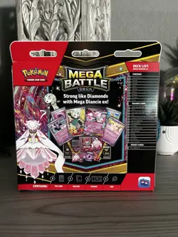 Pokemon TCG Mega Battle Deck Mega Diancie EX Box - Image 2