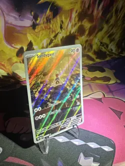 Sandygast Illustration Rare 214/193 Pokemon Paldea Evolved Holo Full Art NM - Image 3