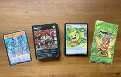 Neopets TCG Lot - 97 Cards - Curse Of Maraqua & Mystery Island - Holo & Code - Image 1