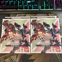 Gundam TCG Trading Card Game Clan Unity Starter Deck ST06 ENGLISH Ver x2 SET - Image 1