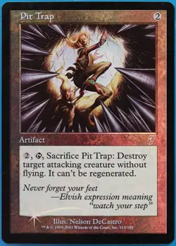 Pit Trap FOIL 7th Edition NM Artifact Uncommon MAGIC CARD (ID# 492321) ABUGames - Image 1