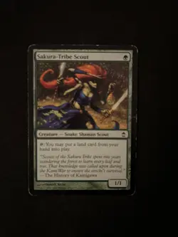 Sakura-Tribe Scout [Saviors of Kamigawa] Magic MTG Cards HP - Image 1