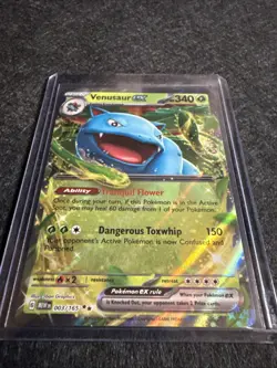 Venusaur EX 003/165 Double Rare Holo - Pokemon TCG Card Scarlet & Violet 151 NM - Image 1