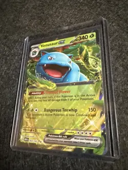Venusaur EX 003/165 Double Rare Holo - Pokemon TCG Card Scarlet & Violet 151 NM - Image 4