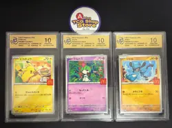 RPA 10 McDonald's Pokemon Card Pikachu 020/M-P 6 Complete Set 2025 Limited Promo - Image 4